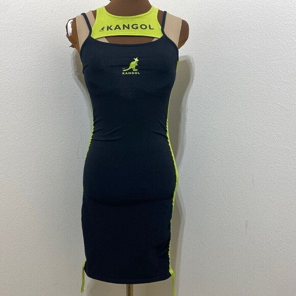 H&M X Kangol Mini Bodycon Dress Size X-Small - Picture 1 of 9